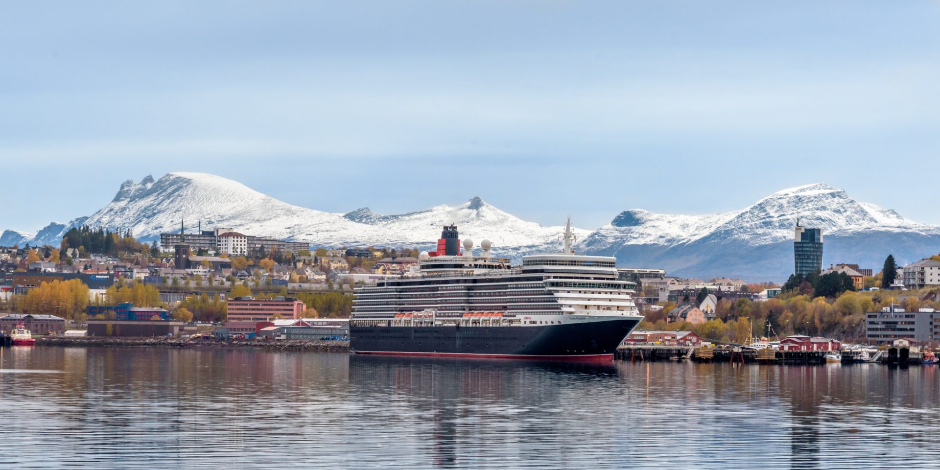 Cruiseskip i Narvik Havn